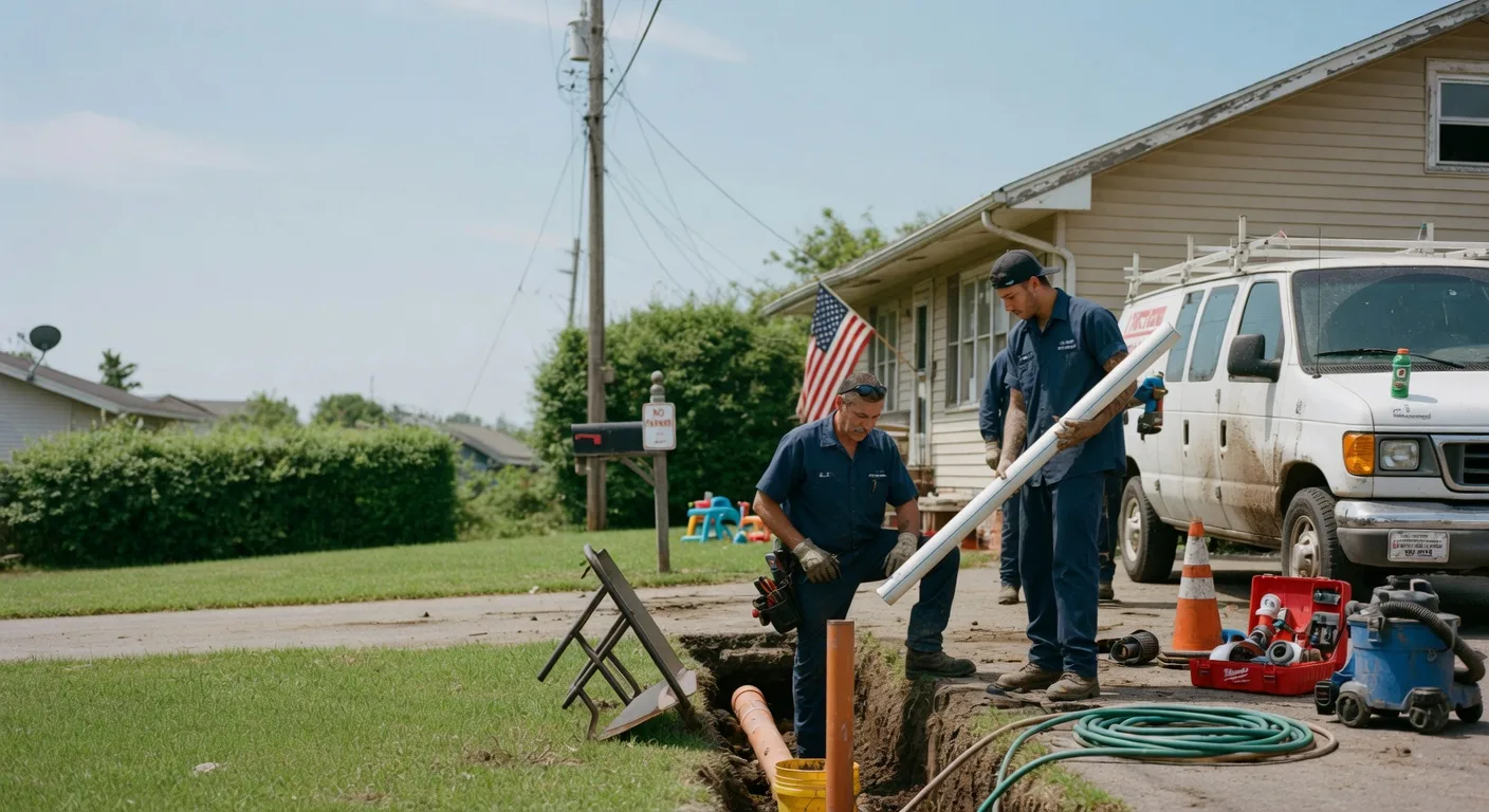Sewer Line Inspection in Fairmont, OK